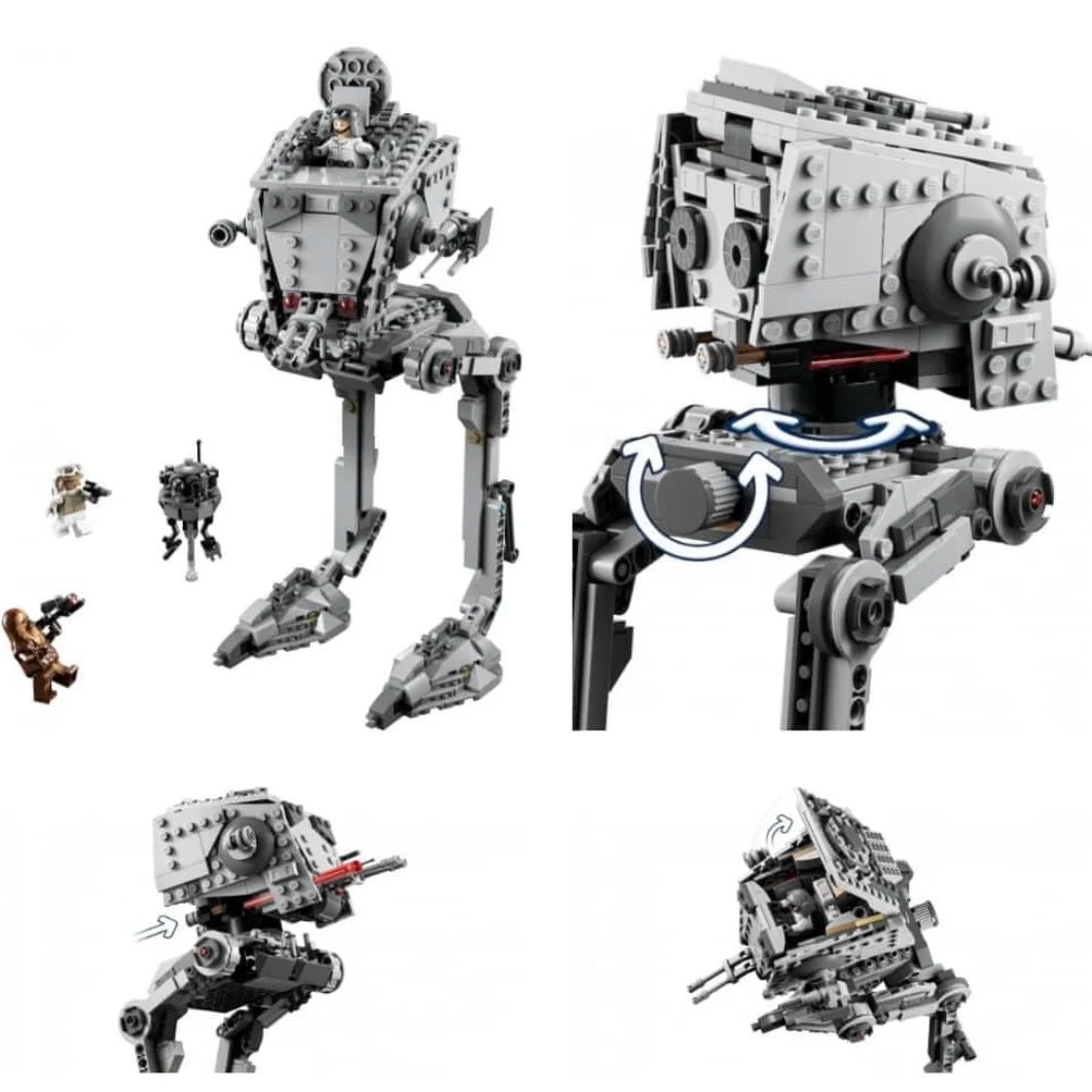 Interstellar Wars First Order ATST Walker Building Block Model Parts Bricks Brain Game Toys For Kids Christmas Birthday Gift