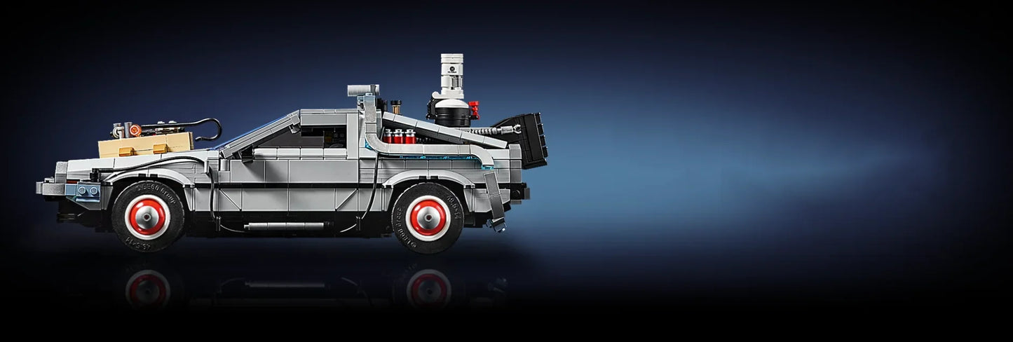 ⏱️ DeLorean DMC-12 – Máquina do Tempo “Back to the Future” (1872 Peças)