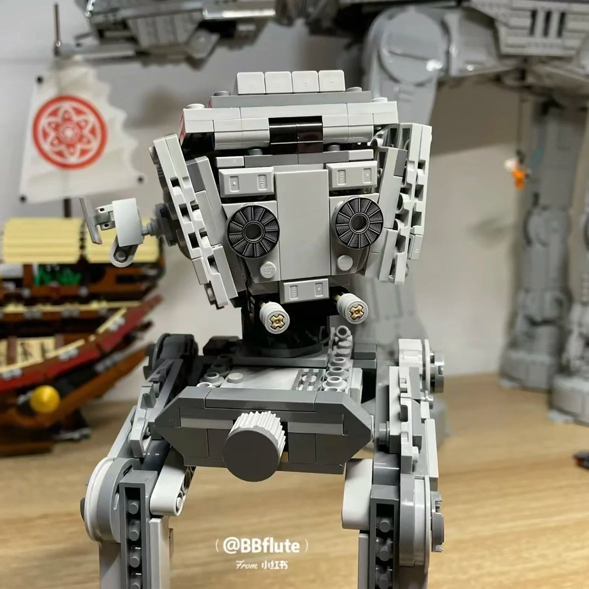 Interstellar Wars First Order ATST Walker Building Block Model Parts Bricks Brain Game Toys For Kids Christmas Birthday Gift