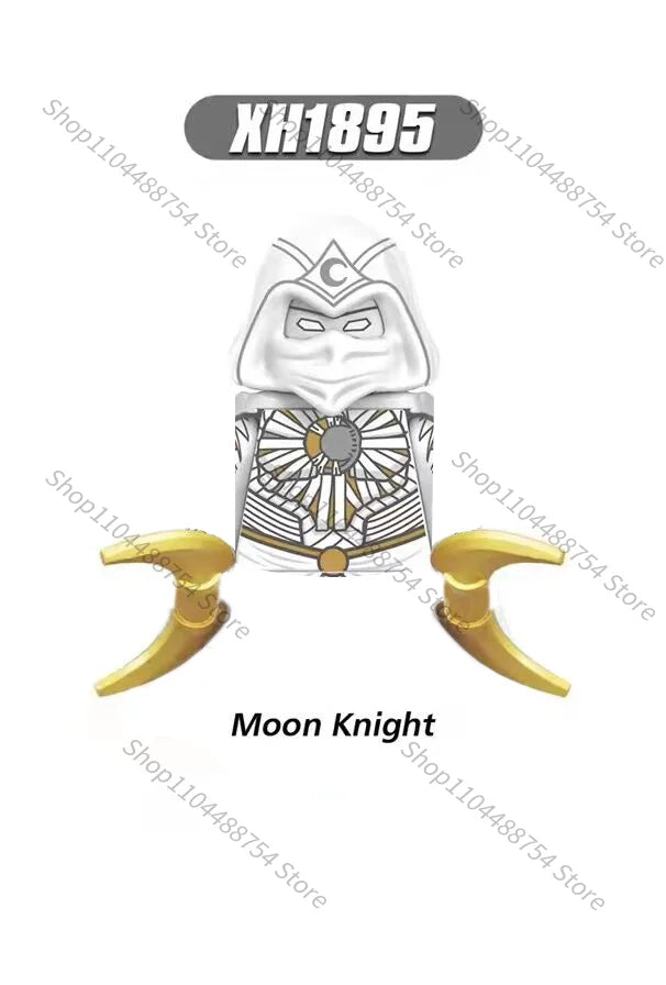 NEW Marvel Iron Man Captain America Scarlet witch Classic movie MINI building block gift toys children's brick toys