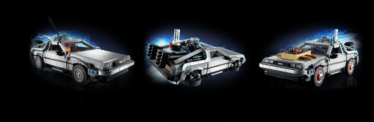 ⏱️ DeLorean DMC-12 – Máquina do Tempo “Back to the Future” (1872 Peças)