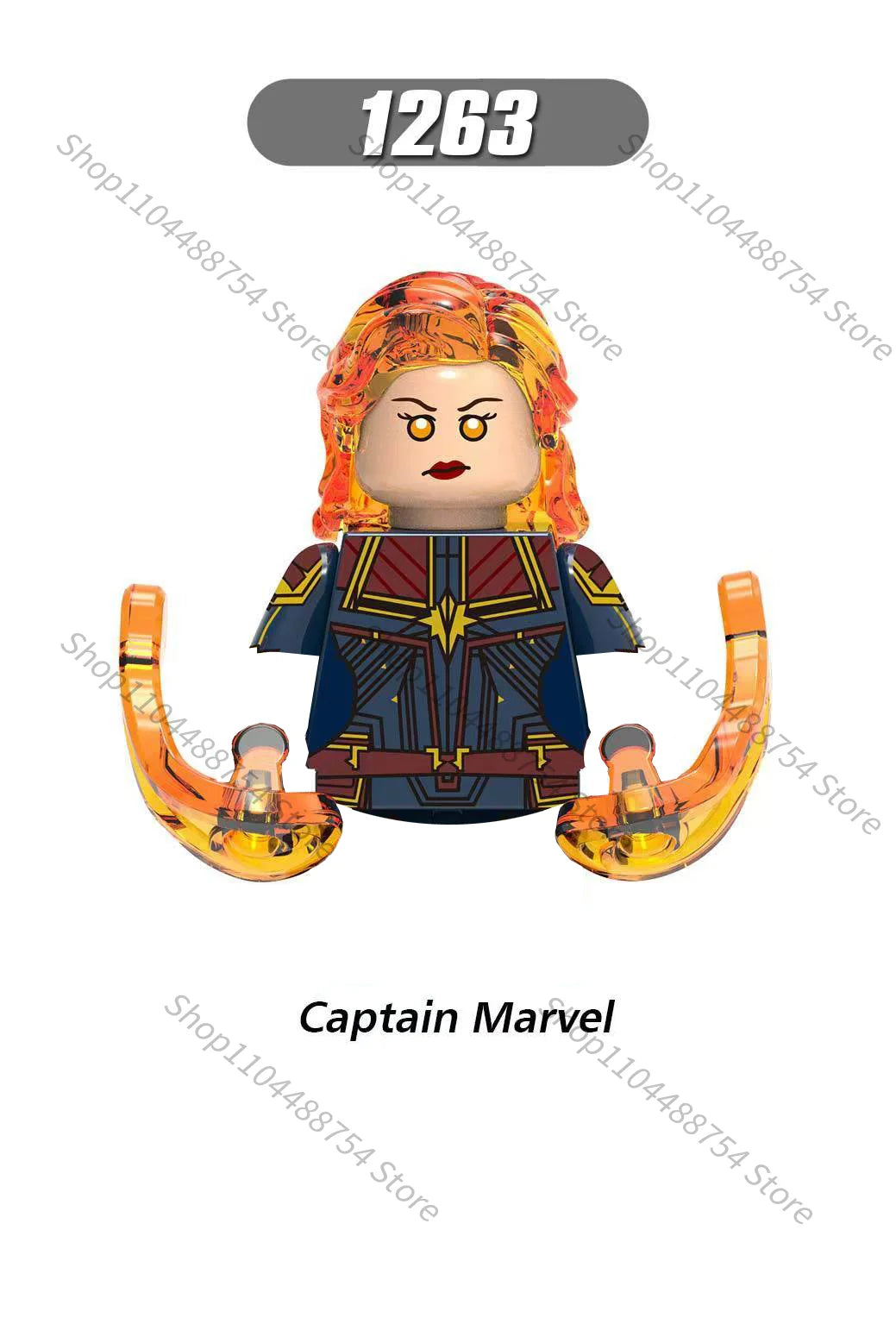 NEW Marvel Iron Man Captain America Scarlet witch Classic movie MINI building block gift toys children's brick toys