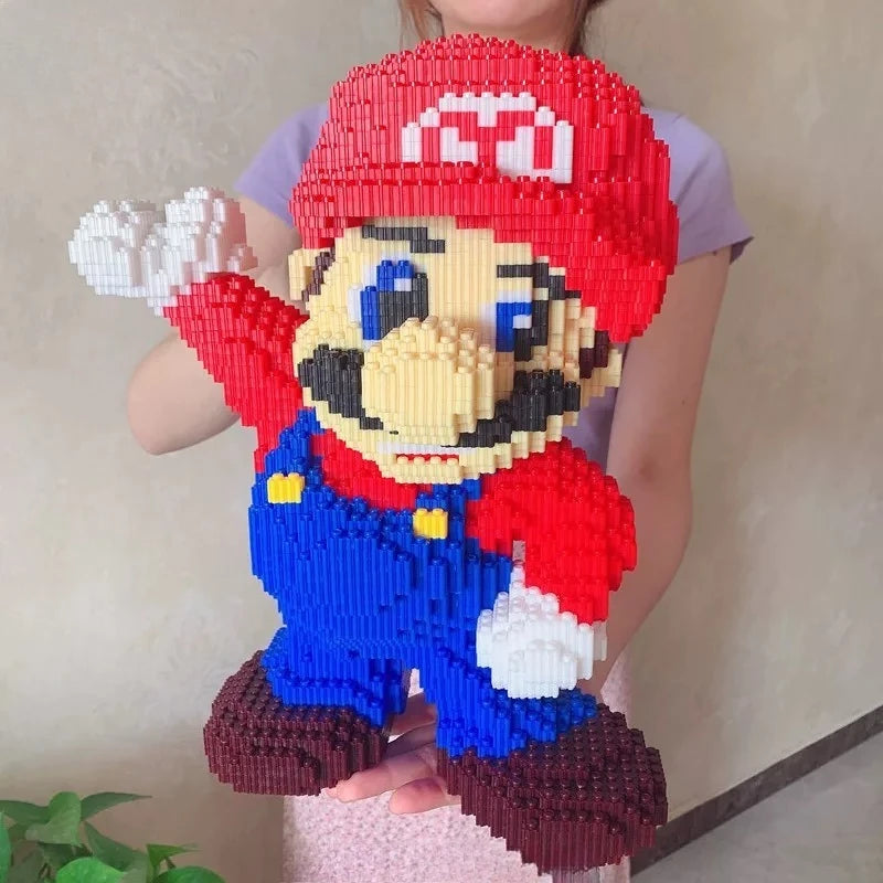 🍄 Super Mario – Kit de Blocos de Montar Gigante (8550 Peças)