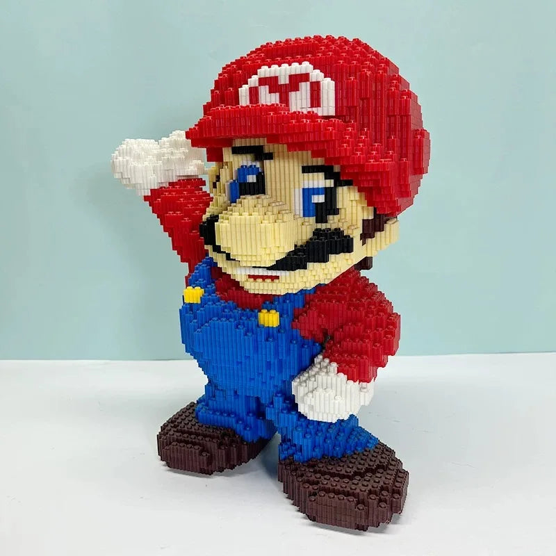 🍄 Super Mario – Kit de Blocos de Montar Gigante (8550 Peças)