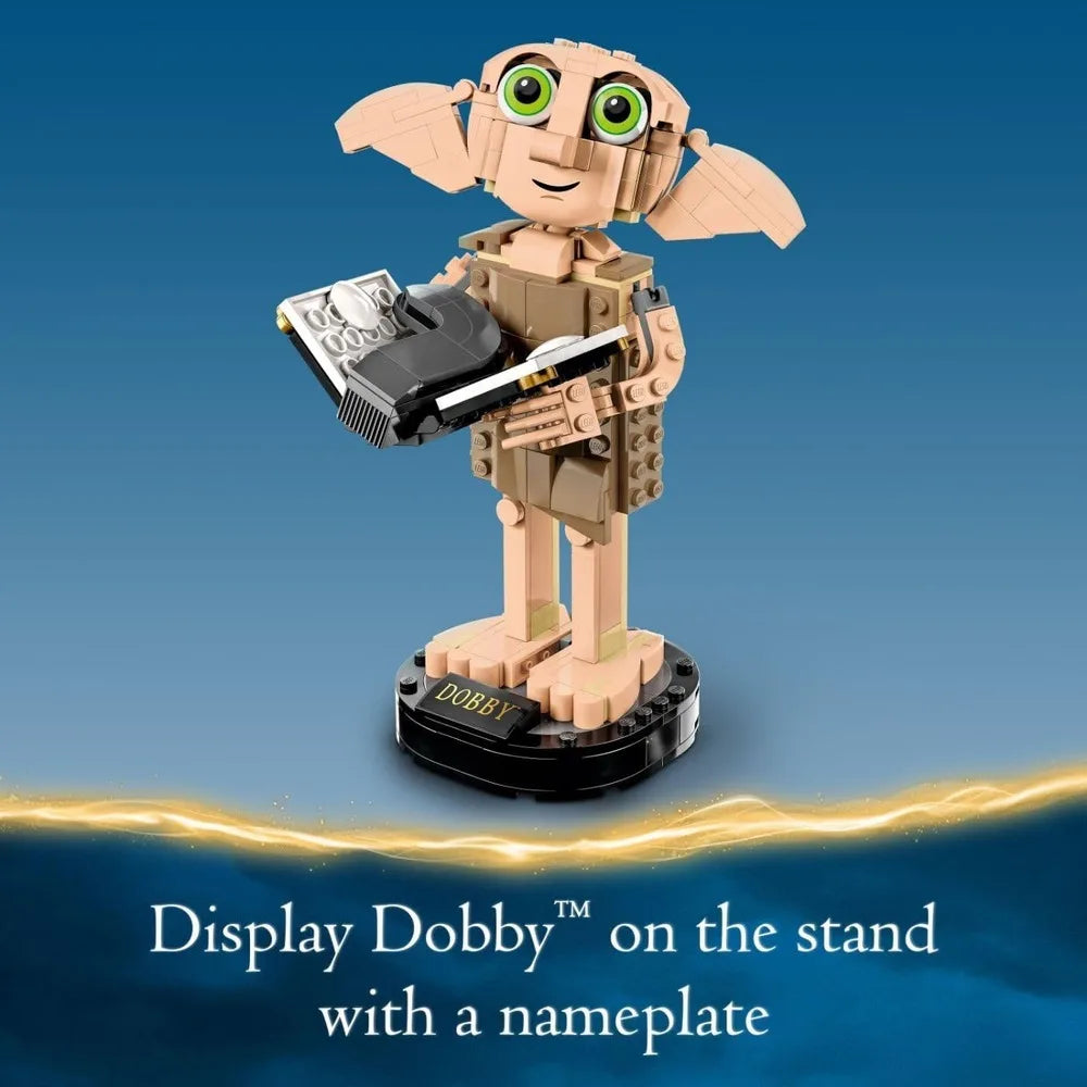 403pcs Popular Movie Game Dobby House Elf 76421 Creative Toy Room Decoration For Kids Holiday Party Supplies Birthday Gifts