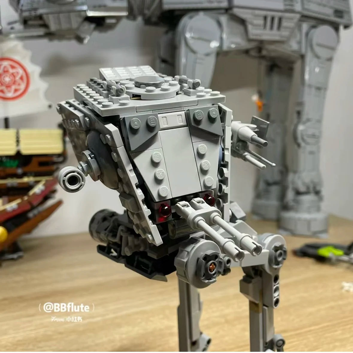 Interstellar Wars First Order ATST Walker Building Block Model Parts Bricks Brain Game Toys For Kids Christmas Birthday Gift