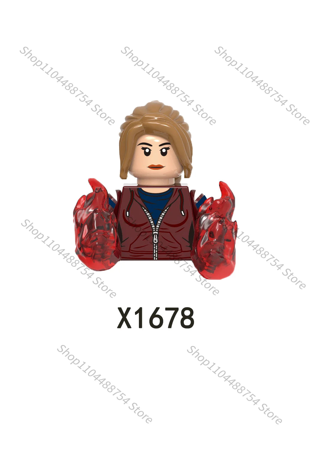 NEW Marvel Iron Man Captain America Scarlet witch Classic movie MINI building block gift toys children's brick toys