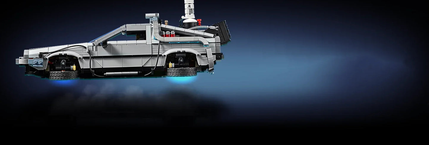 ⏱️ DeLorean DMC-12 – Máquina do Tempo “Back to the Future” (1872 Peças)