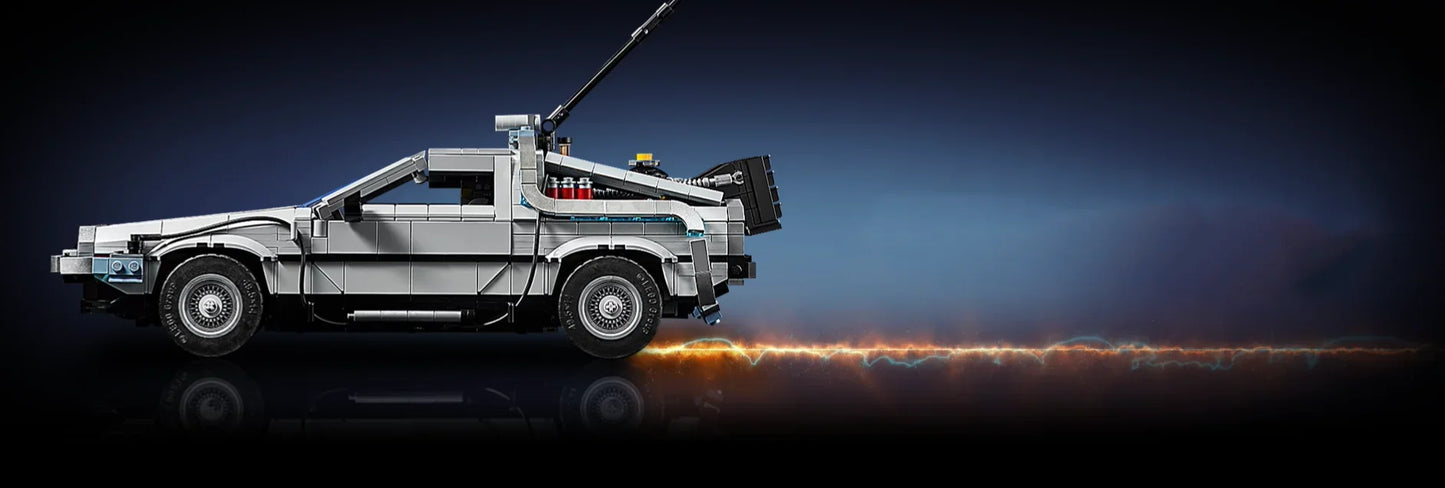 ⏱️ DeLorean DMC-12 – Máquina do Tempo “Back to the Future” (1872 Peças)