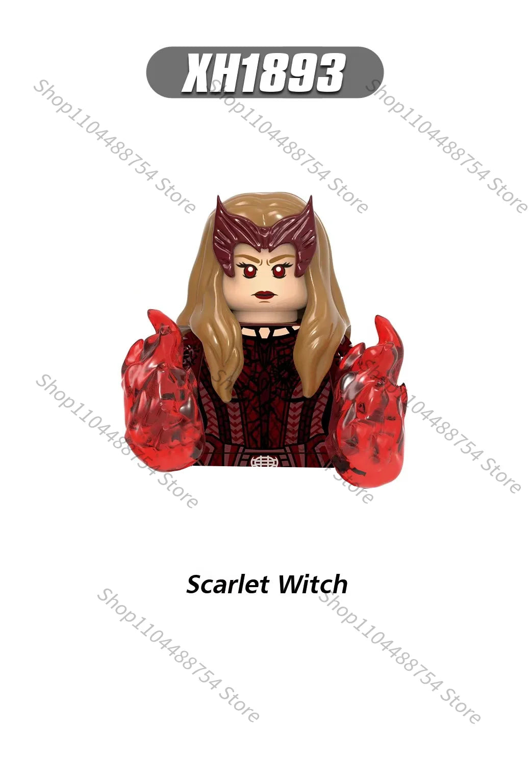 NEW Marvel Iron Man Captain America Scarlet witch Classic movie MINI building block gift toys children's brick toys