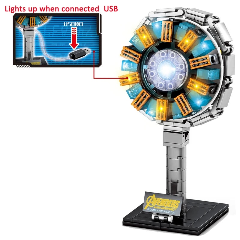 Superheroes Avengers Iron Man Hulkbuster Steel Mecha Action Figures Building Blocks Classic Movie Model Bricks Toys For Kid Gift