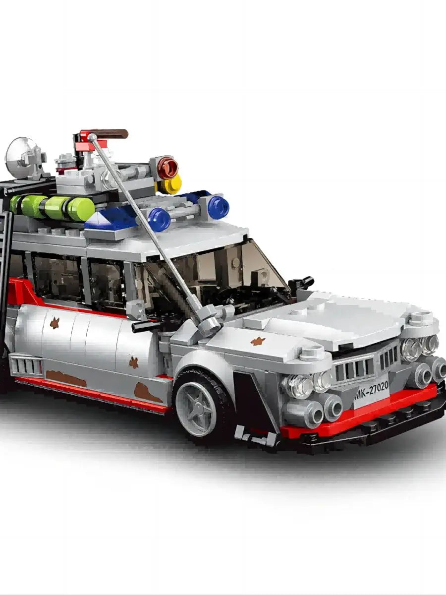 👻 Mini Ghost Car – Kit de Blocos de Montar MOC (603 Peças)