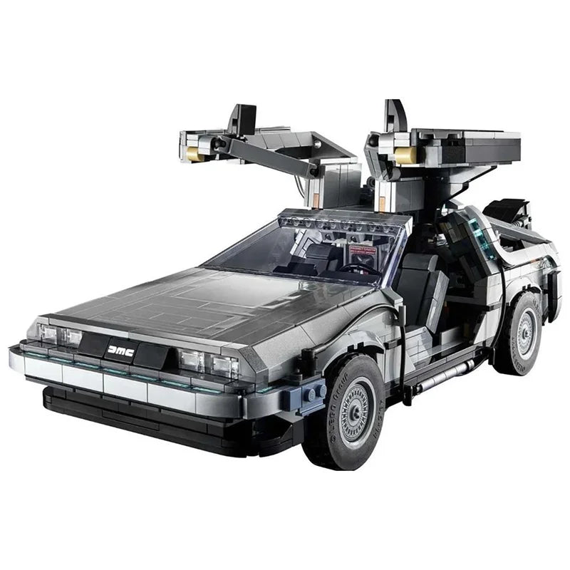 ⏱️ DeLorean DMC-12 – Máquina do Tempo “Back to the Future” (1872 Peças)