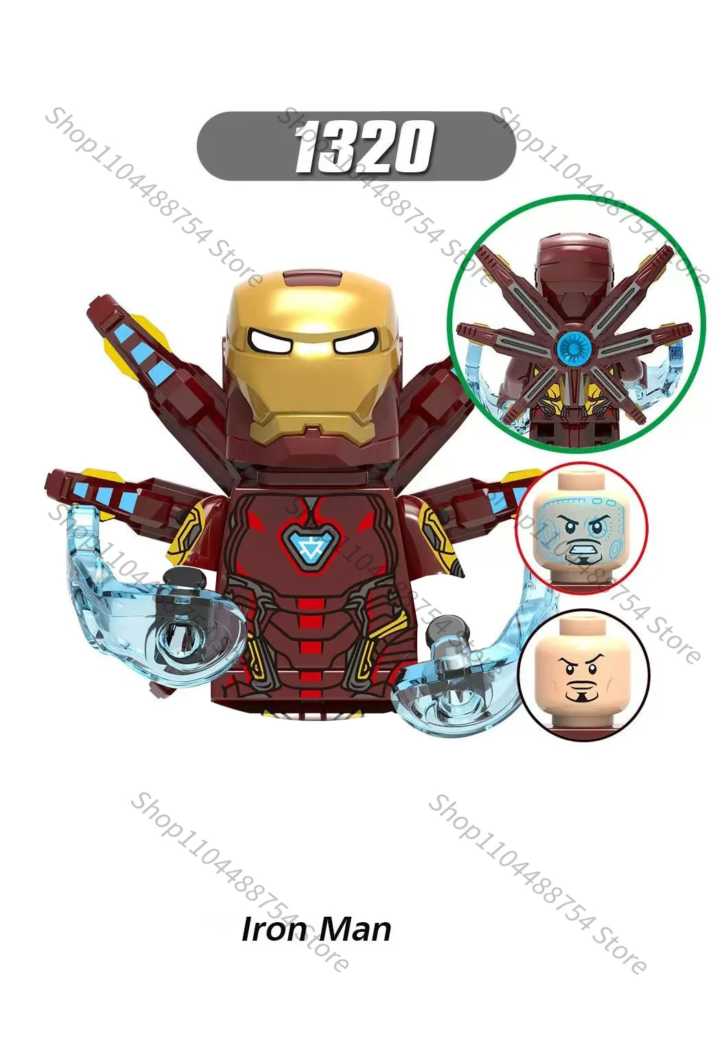 NEW Marvel Iron Man Captain America Scarlet witch Classic movie MINI building block gift toys children's brick toys